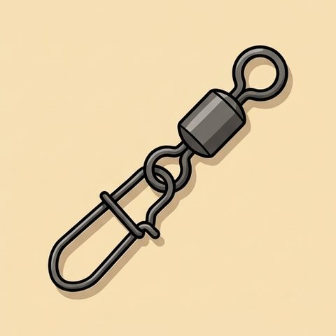 Stainless snap swivels