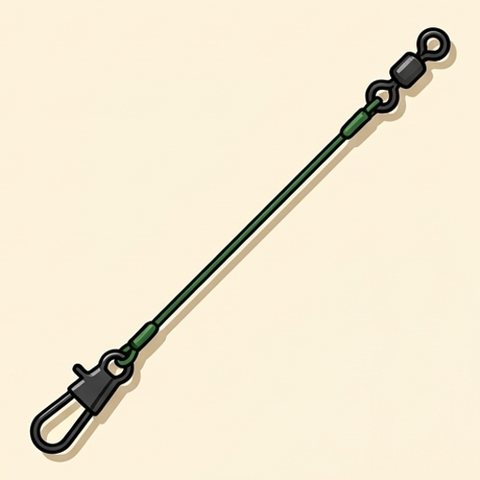 Steel wire leaders, 60 pack